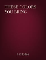These Colors You Bring piano sheet music cover